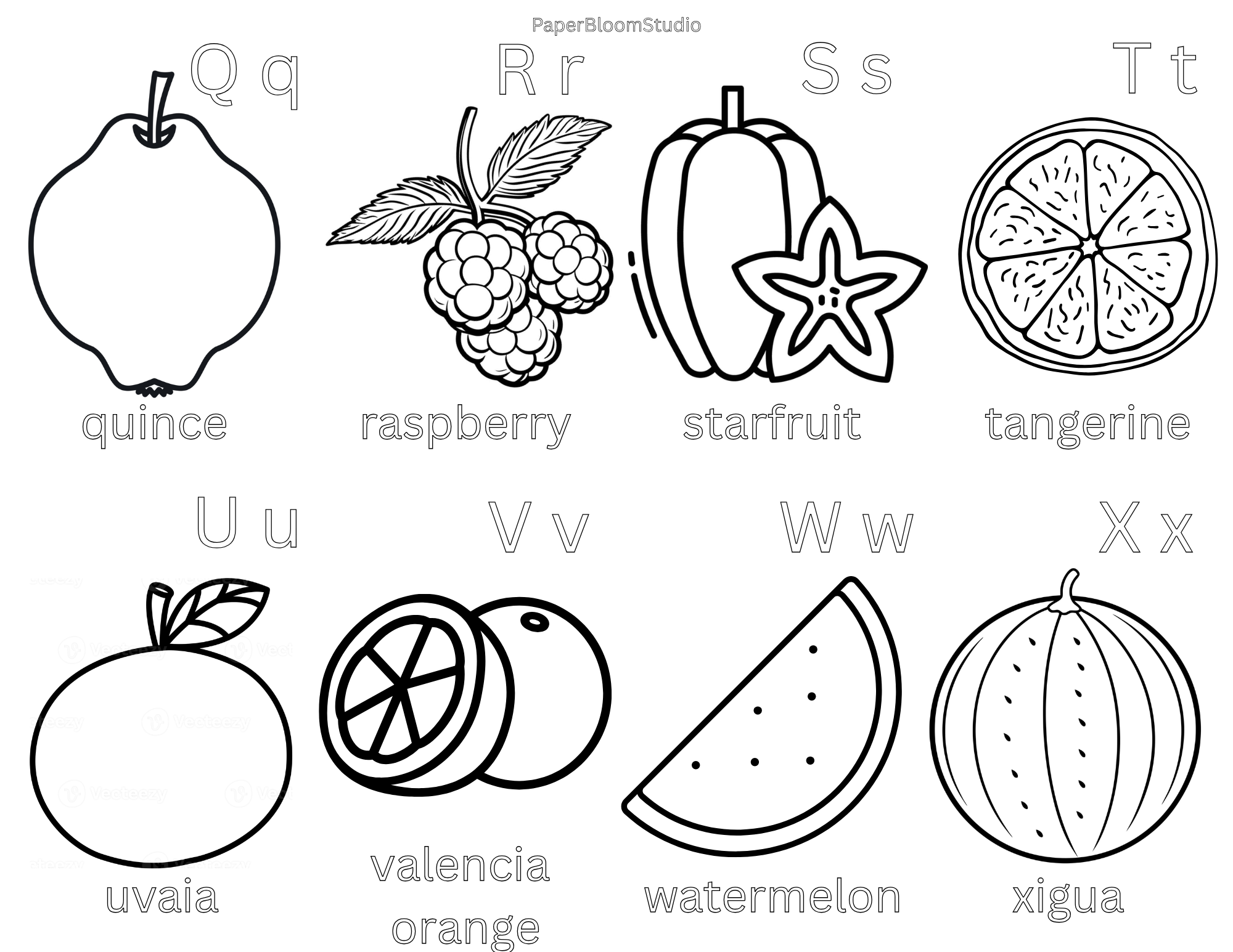 Bundle - 8 Coloring Flash Card Sets