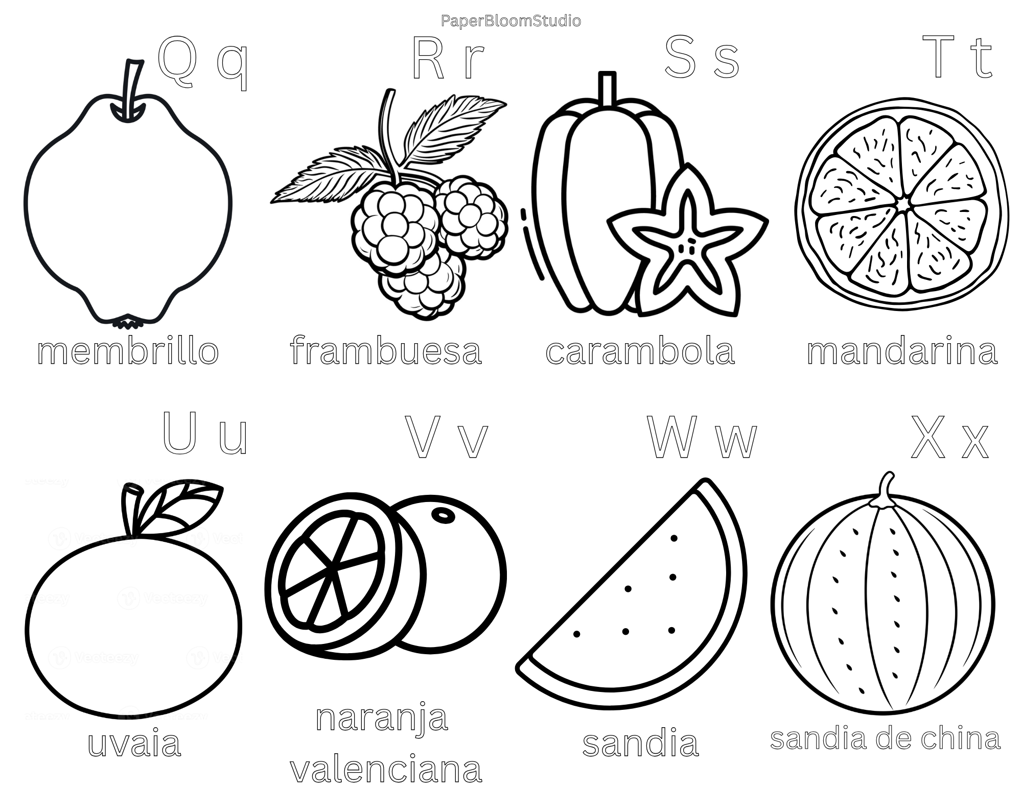 Bundle - 8 Coloring Flash Card Sets